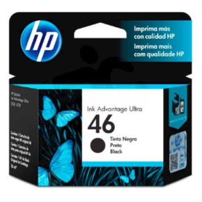 HP Cartucho Original HP 46 negro