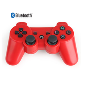 Generico Joystick para PS3 inalambrico Rojo
